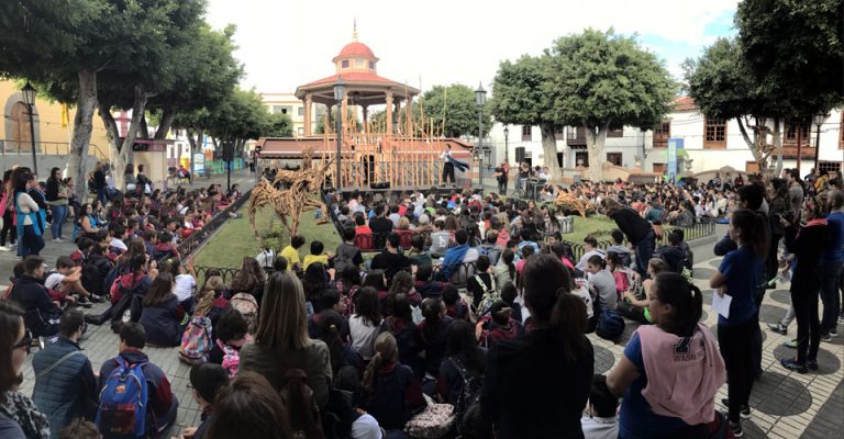 El Festival del Cuento 2022 arranca con las visitas escolares