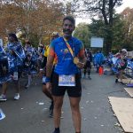 Michael Baso en la Maratón de Nueva York 2018