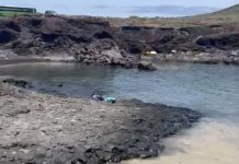 Reabren el acceso al baño en Punta de Teno tras la aparición de microalgas