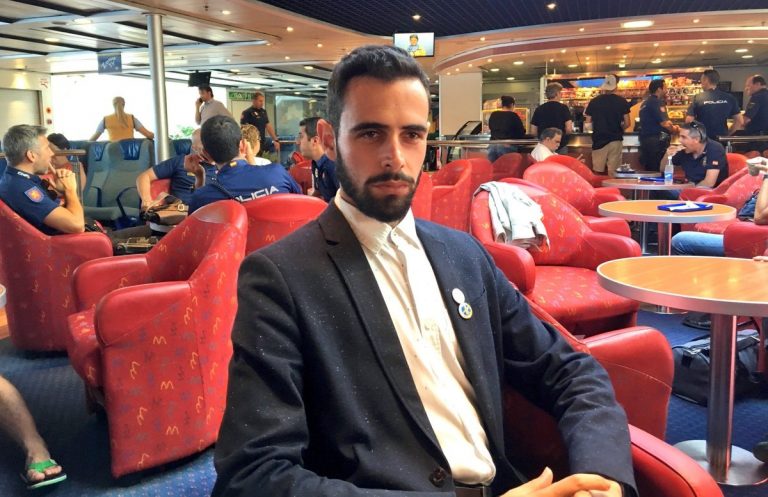 La Policía Local de Icod detiene a Santiago González en el Hospital del Norte