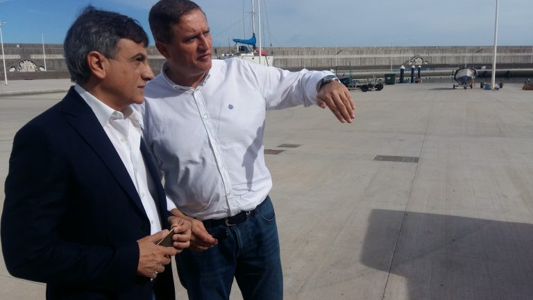 Ayuntamiento y Gobierno de Canarias, «de la mano» en el desarrollo del puerto