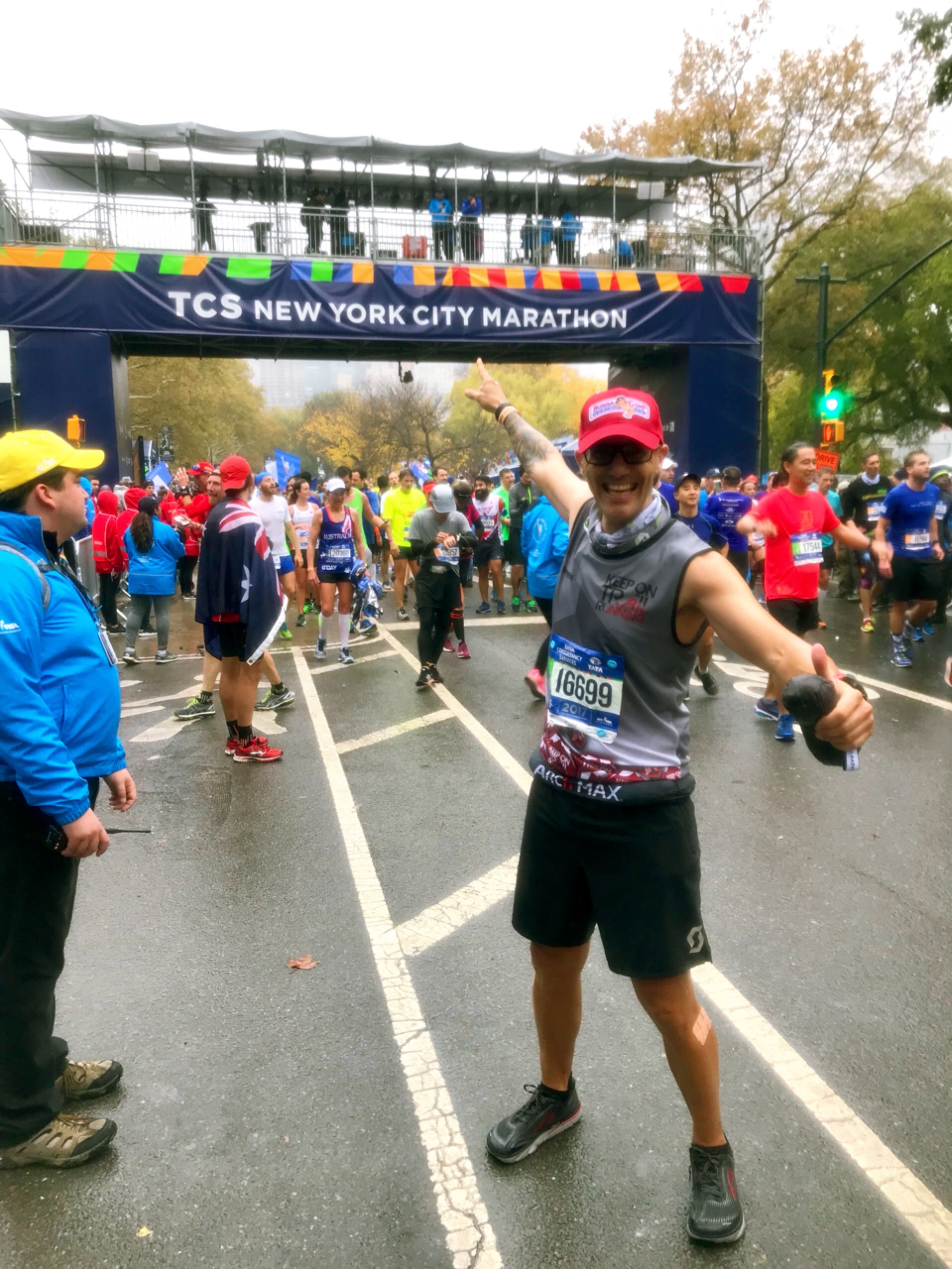 Basilio Bravo maratón Nueva York