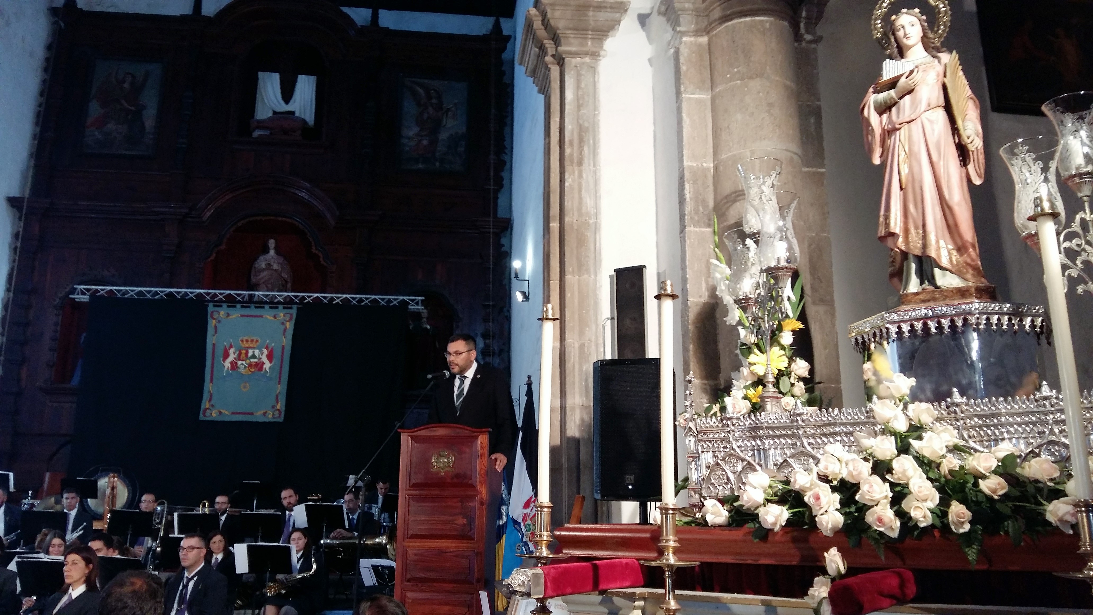 Rafael González, concejal de Cultura de Garachico