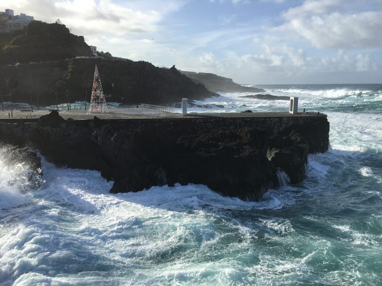 Garachico, pendiente del mar