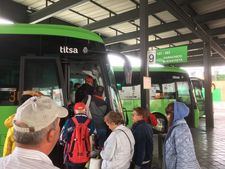 TITSA, la aventura de viajar en la Isla Baja