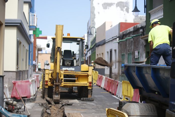 obras depuradora comarcal la caleta