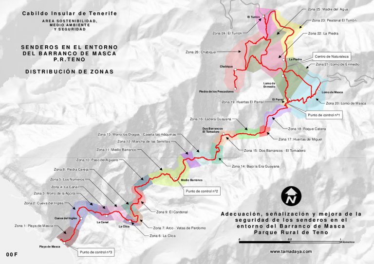La regulación del barranco de Masca incorporará nuevos senderos