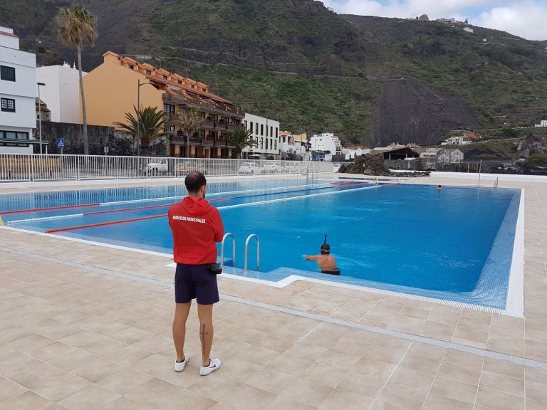 Garachico abre la piscina municipal hasta octubre
