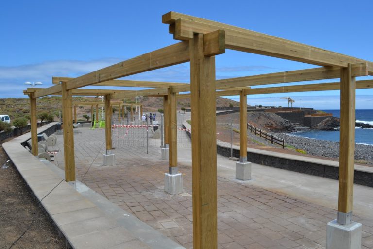 La mejora del paseo del charco de la Araña estará para San Juan