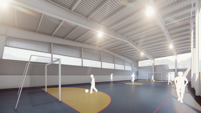 Tierra del Trigo tendrá polideportivo cubierto