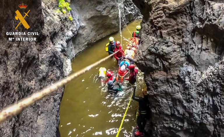 «Era como un vikingo»: el colosal rescate de un senderista en Los Carrizales