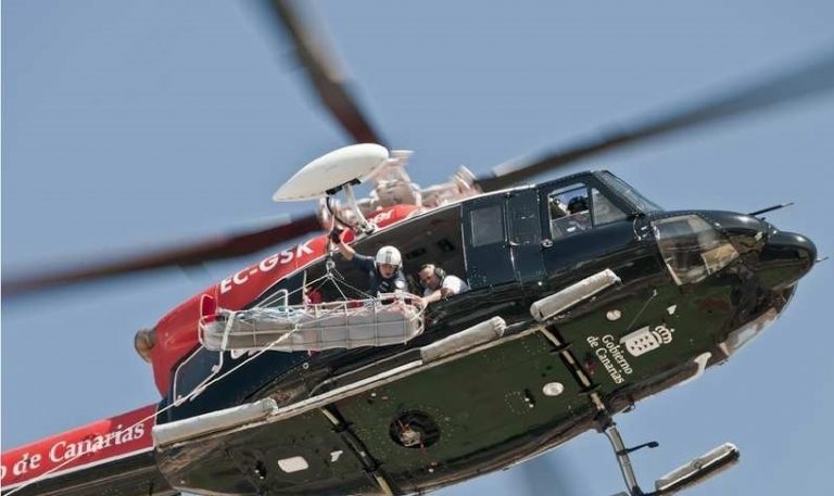 Rescatada una senderista en el Parque Rural de Teno