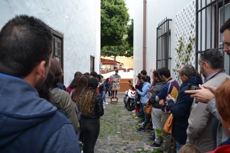 Callejones Espacio Cultural lleva el arte al casco histórico de Los Silos