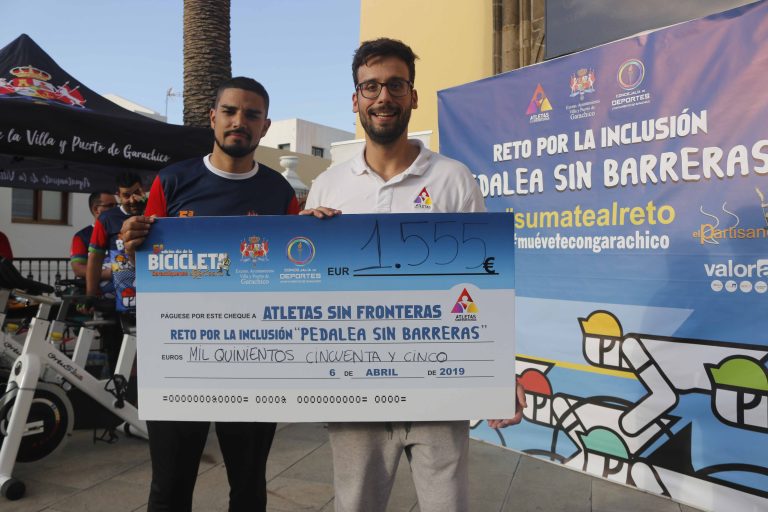 El Día de la bicicleta garachiquense ‘El partisano’ supera los 1.000 kilómetros