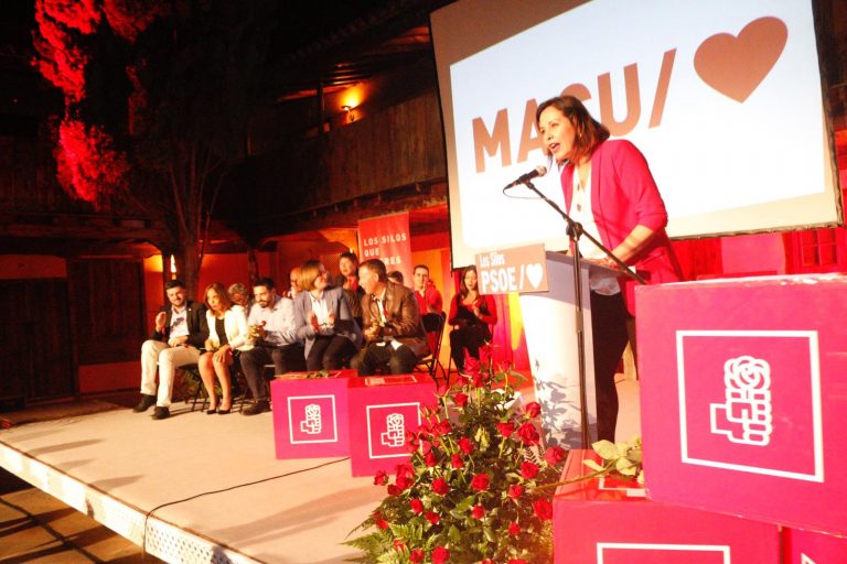 presentación psoe los silos 2019 Macu León