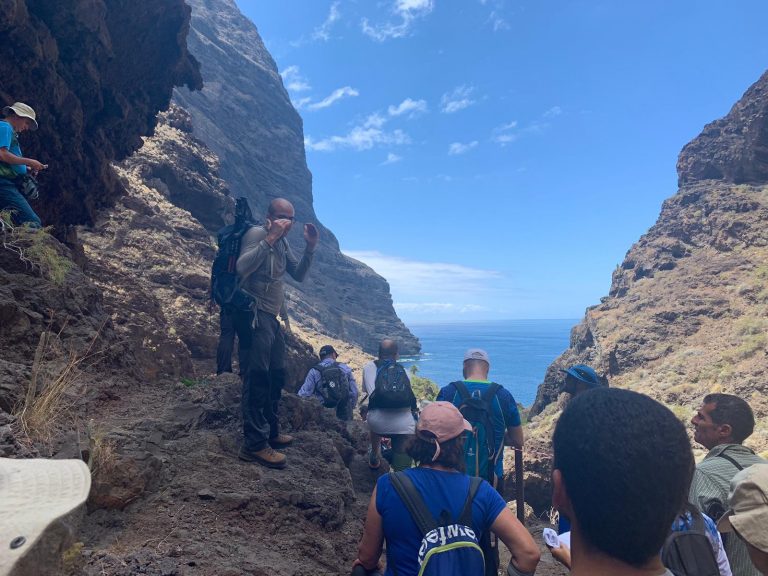 El barranco de Masca se bajará con ticket y casco