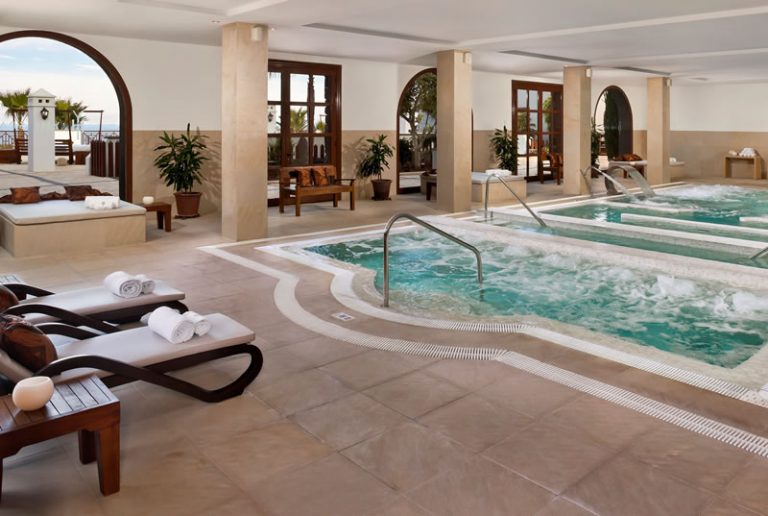 Extinguen un incendio en el spa del Meliá Hacienda del Conde