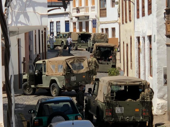 ejercito desinfeccion los silos