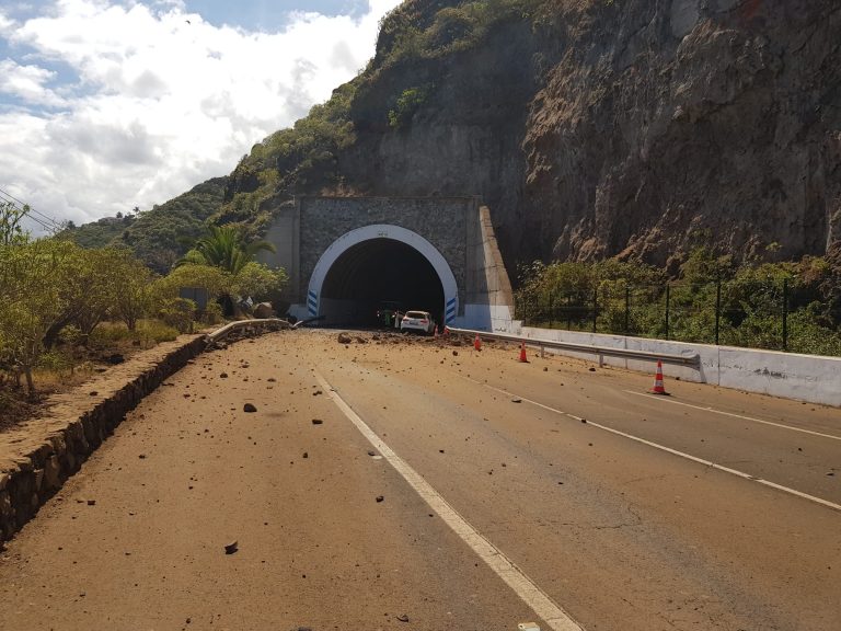Abren la carretera entre San Juan de la Rambla y Los Realejos antes de lo previsto