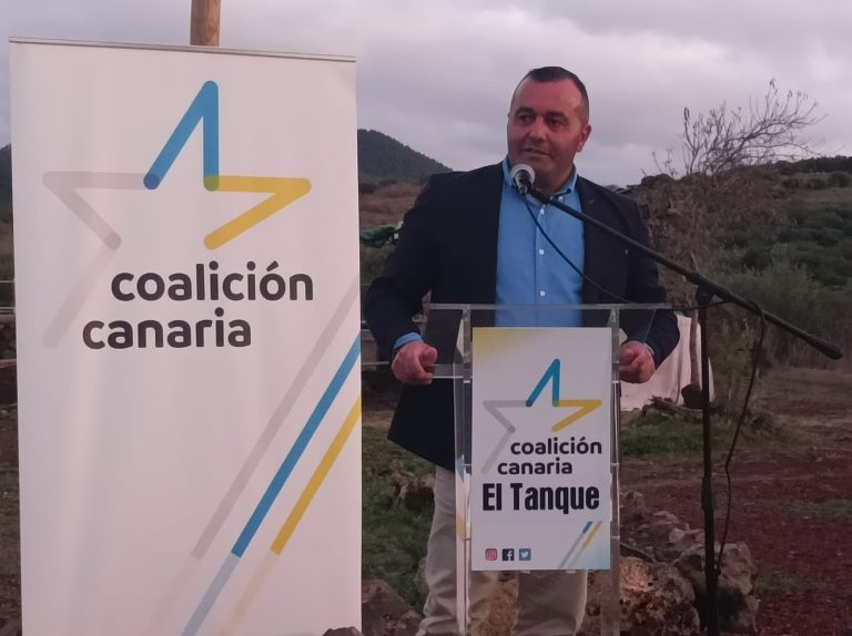 Carlos Alegría Cairós, candidato de CC a la Alcaldía de El Tanque para 2023