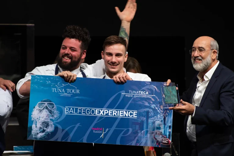 Aser Martín, tercer premio en la categoría de cocinero revelación en Madrid Fusión