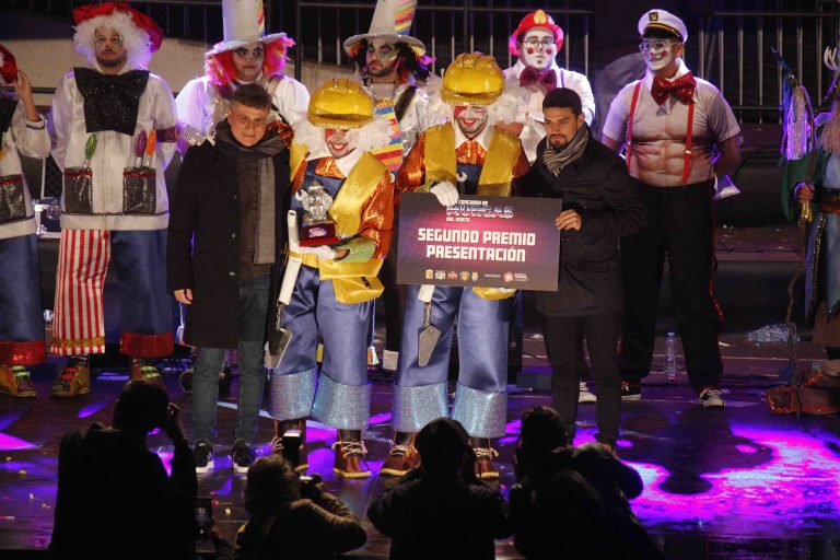 Ferrusquentos, segundo premio de presentación del XXIX concurso de murgas del Norte