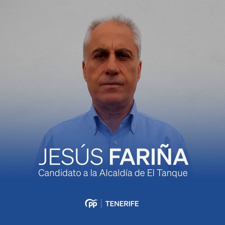 Jesús Fariña vuelve a ser candidato del PP a la Alcaldía de El Tanque