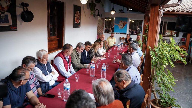 Clavijo y Dávila denuncian el «absoluto abandono» de la Isla Baja por el Gobierno y el Cabildo