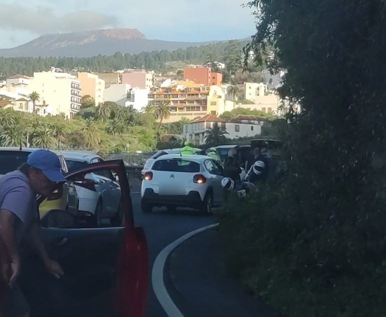 Dos accidentes protagonizan la tarde de este lunes 6 de marzo: El Guincho y Punta de Teno