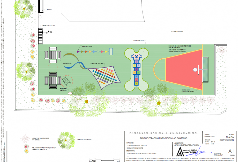 Buenavista del Norte obtiene una subvención de casi 40.000 euros para un parque biosaludable y un parque de entretenimiento en Las Canteras